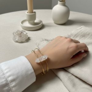 Quartzo Cristal Pulseira