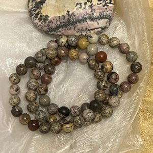 Jaspe Dendrítico Pulseira