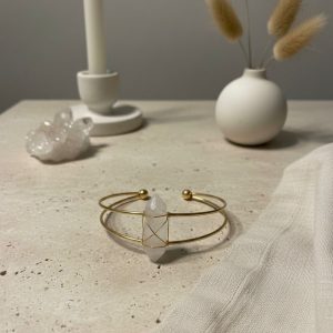 Quartzo Cristal Pulseira