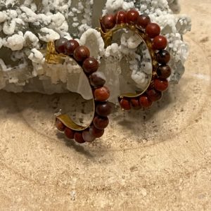 Jaspe Brecha Brincos