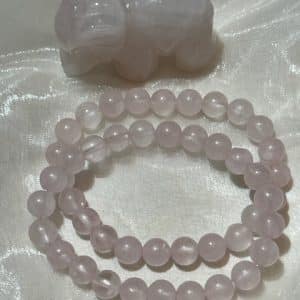 Quartzo Rosa Pulseira