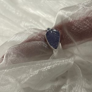 Tanzanite Anel em Prata