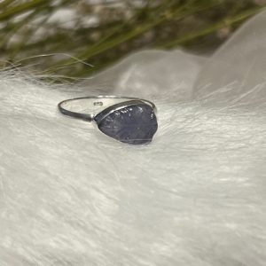 Tanzanite Anel em Prata