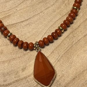 Jaspe Vermelho Colar