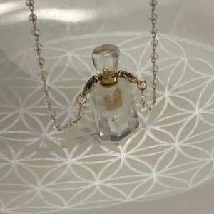 Frasco Quartzo Cristal