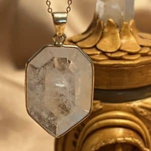 Quartzo Cristal Pendente