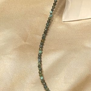 Turquesa Africana Colar