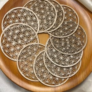 Bases Flor da Vida 10cms