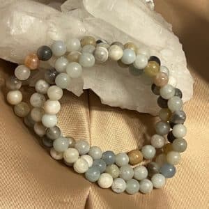 Amazonite Multicolor pulseira 8mm