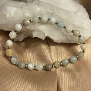 Amazonite Multicolor pulseira 8mm