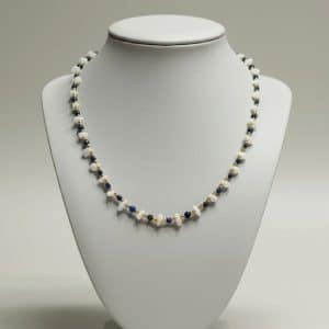 Água Marinha e Lápis Lazúli Colar