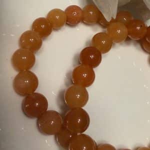 Aventurina Laranja Pulseira 8mm