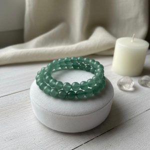 Aventurina Verde Pulseira 8mm
