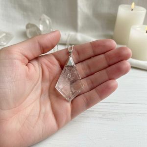 Quartzo Cristal Pendente