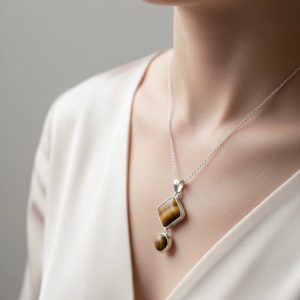 Olho de Tigre Pendente