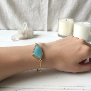 Aventurina Verde Pulseira