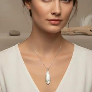 Concha de Abalone Pendente