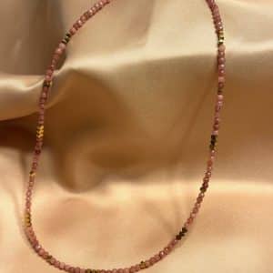 Quartzo Morango Colar