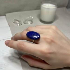 Lápis Lazúli Anel