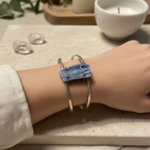 Cianite Azul Pulseira