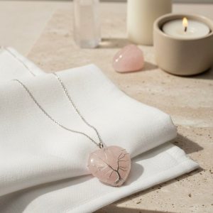 Quartzo Rosa Pendente
