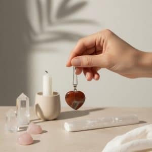 Jaspe Vermelho Pendente