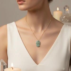 Aventurina Verde Pendente