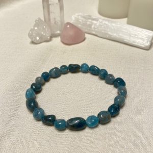 Apatite Azul Pulseira