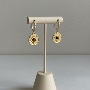 Olho de Tigre Brincos