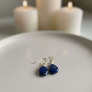 Lápis Lazúli Brincos