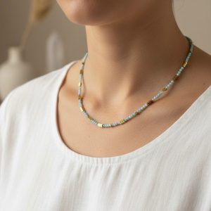 Amazonite Colar
