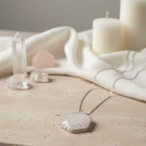 Quartzo Cristal Pendente