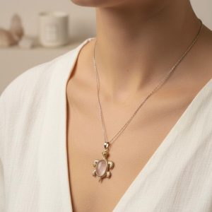 Quartzo Rosa Pendente