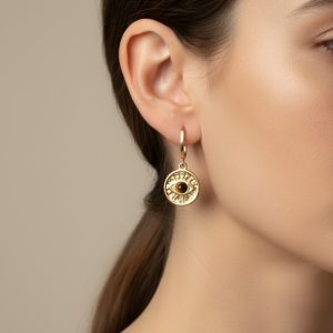 Olho de Tigre Brincos