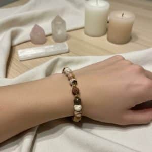 Jaspe Chocolate Pulseira 8mm