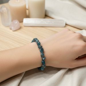 Apatite Azul Pulseira