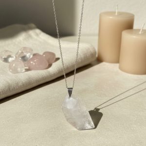 Quartzo Cristal Pendente