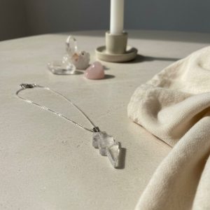 Quartzo Cristal Pendente