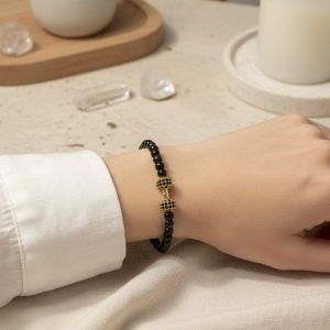 Ónix Pulseira de 4mm