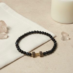 Ónix Pulseira de 4mm