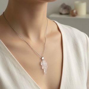 Quartzo Cristal Pendente