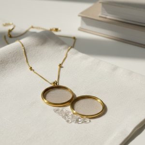 Aço Caixa Pendente (s/cristais)