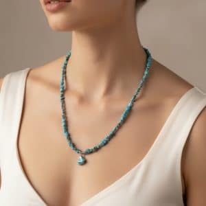 Turquesa Colar